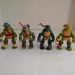 TMNT Nickelodeon Playmates 6" Figure Lot
